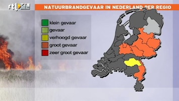 RTL Nieuws Gevaar voor natuurbranden door droogte