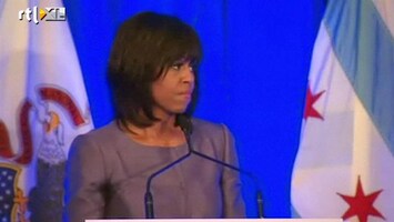 RTL Nieuws Emotionele oproep Michelle Obama