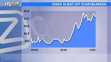 RTL Z Nieuws 11:00 Mathijs ziet Ziggo vliegend uit startblokken komen