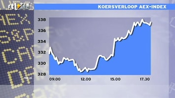 RTL Z Nieuws 17:35 AEX vliegt omhoog, grote bewegingen op de rentemarkt