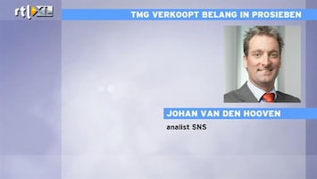 RTL Z Nieuws tmg verkoopt aandelen prosieben