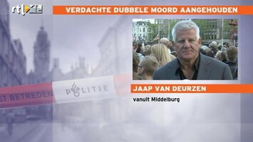 RTL Nieuws Verdachte dubbele moord Middelburg opgepakt