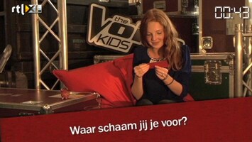 The Voice Kids Grabbelen met Marly