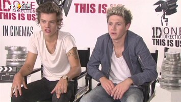 RTL Boulevard One Direction's Harry en Niall lyrisch over prèmiere