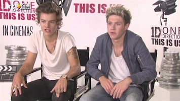 RTL Boulevard One Direction's Harry en Niall lyrisch over prèmiere