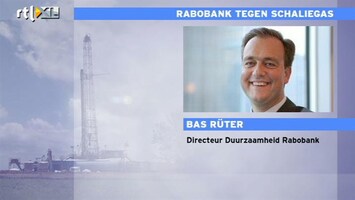 RTL Z Nieuws Rabo: als schaliegaswinning schoner wordt, dan financierien we misschien wel