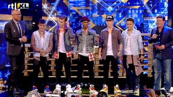 X Factor B-Brave laat een waanzinnige show zien