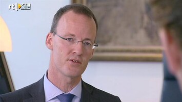 RTL Z Nieuws Klaas Knot: financiële sector zal nog meer bezuinigen