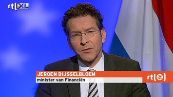 RTL Z Nieuws Dijsselbloem optimistisch dat er een akkoord wordt bereikt