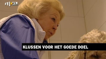 RTL Z Nieuws Beatrix doet vandaag vrijwilligerswerk