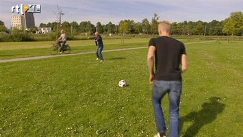 Leven Als Een Prof Lex Immers schiet man van fiets