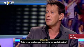 RTL Sport Inside 'Onterechte beslissingen geven charme aan het voetbal'