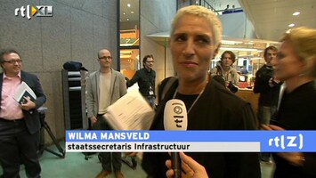 RTL Z Nieuws Spannende dag voor staatssecretaris Mansveld