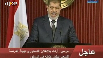 RTL Z Nieuws President Morsi heeft wel heel veel macht in Egypte