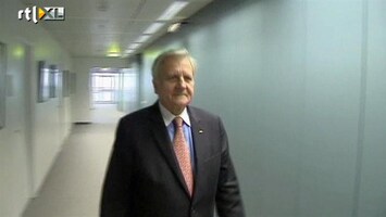 RTL Z Nieuws Trichet neemt afscheid met een grote crisis
