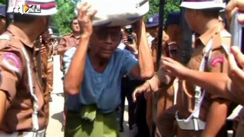 RTL Nieuws Eerste 300 gevangenen Myanmar vrij