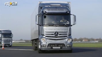 RTL Transportwereld Chauffeurs rijden met nieuwe Actros