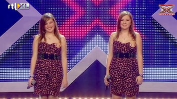 X Factor Chorusline: The Brunettes en Twined