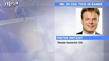 RTL Z Nieuws De nummer 39 op CDA-lijst tóch Kamer in