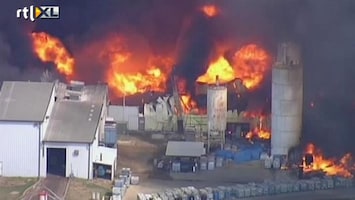 RTL Nieuws Enorme brand in Texas