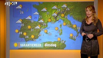 RTL Nieuws Vakantieweer: zonnig in het zuiden