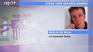 RTL Z Nieuws ESM krijgt bij Spaanse noodhulp geen voorrang: voorkomt oplopen rente'
