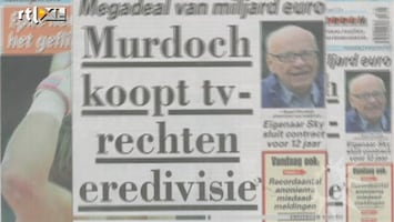 RTL Boulevard Rupert Murdoch koopt uitzendrechten Eredivisie