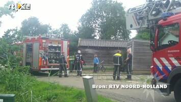 RTL Boulevard Brand bij Lange Frans in zijn thuisstudio