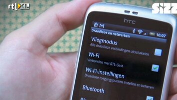 Sizz Wifi instellen | HTC Desire
