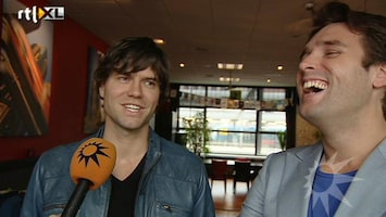 RTL Boulevard Nick & Simon doen promotietour met trein