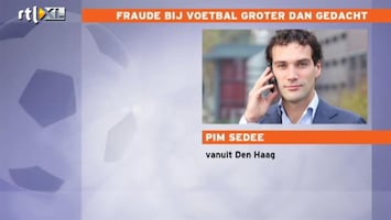 RTL Nieuws Europol: voetbalduels op grote schaal gemanipuleerd