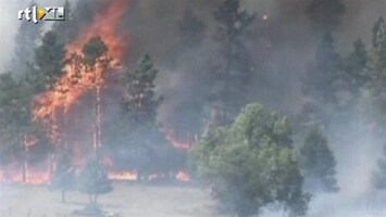 RTL Nieuws Ook Montana kampt nu met bosbranden