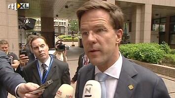 RTL Z Nieuws Rutte: geen morfineshot voor Spanje en Italië