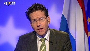 RTL Z Nieuws Dijsselbloem geen voorstander van te hard bezuinigen