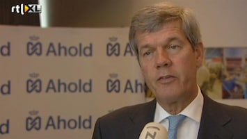 RTL Z Nieuws CEO Dick Boer integraal over Ahold en AH (9 minuten)