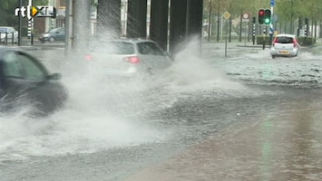 RTL Nieuws Wateroverlast door hevige regen