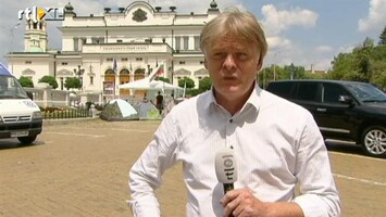 RTL Nieuws Demonstranten Bulgarije willen parlementariërs slecht gevoel geven