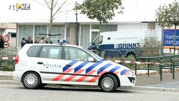 RTL Z Nieuws Chauffeur overvallen geldauto is verdwenen