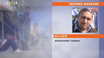 RTL Z Nieuws Uitgeprocedeerde asielzoekers in Ter Apel ontruimen vandaag tentenkamp