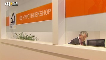 RTL Nieuws Aantal hypotheekaanvragen gekelderd