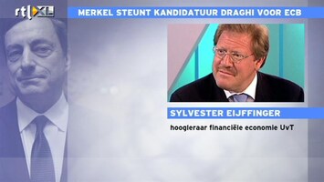 RTL Z Nieuws Eijffinger: Draghi is wel iemand die uit een Zuidelijk land komt