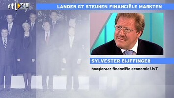RTL Z Nieuws Eijffinger: noodfonds moet groter ter afschrikking