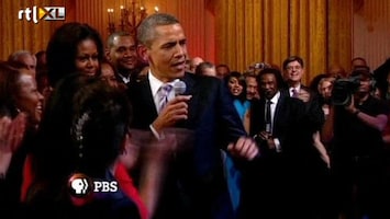 RTL Nieuws Obama zingt op eigen bluesfeestje