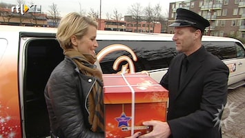 RTL Boulevard Kerstpakkettenactie met Anouk