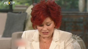 RTL Boulevard Sharon Osborne in tranen