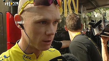 Tour Du Jour Reacties Froome en de Skyploeg