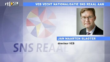 RTL Z Nieuws Slagter: onteigening SNS Reaal moet worden getoets