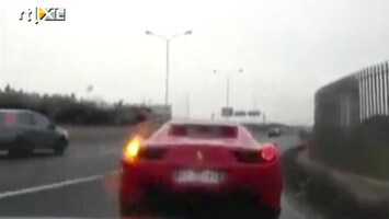 Editie NL Drama: Nieuwe Ferrari crasht