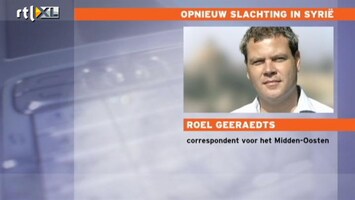 RTL Nieuws Roel Geeraedts: bloedbad Syrië door sektarisch geweld'