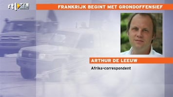 RTL Nieuws Correspondent Mali: Veel Franse troepen hier